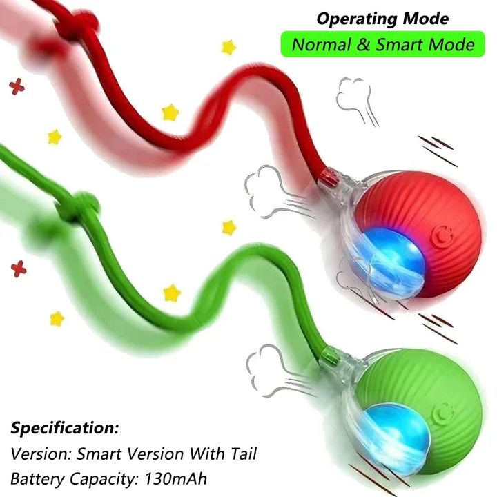 MagicMouse™ - Self-Rolling Interactive Cat Toy